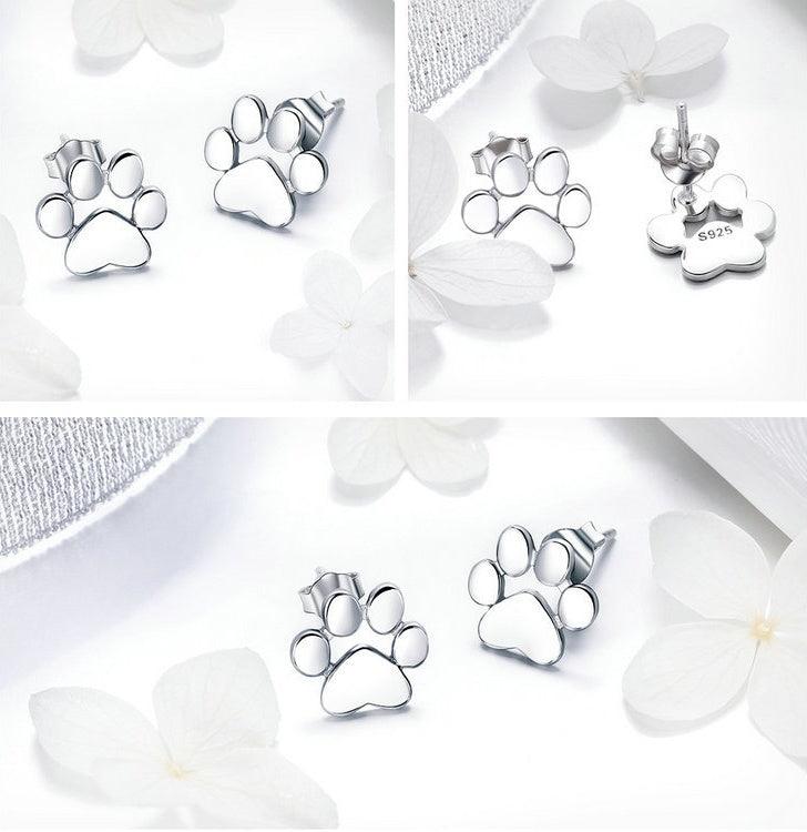 Sterling Silver Ear Studs - Furriender