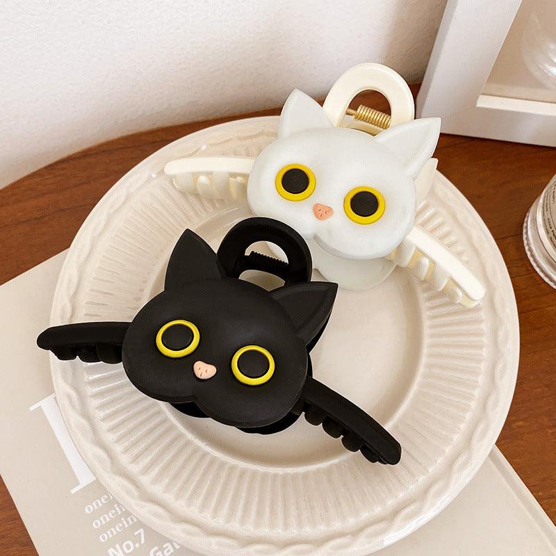 Women's Cat Grip Clamp - Cute cat-shaped hair clamp, perfect for stylish hairdos