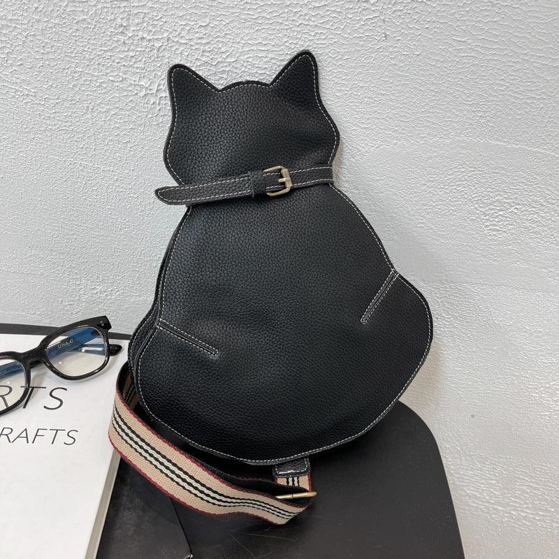 Kitten-Shaped Crossbody Bag