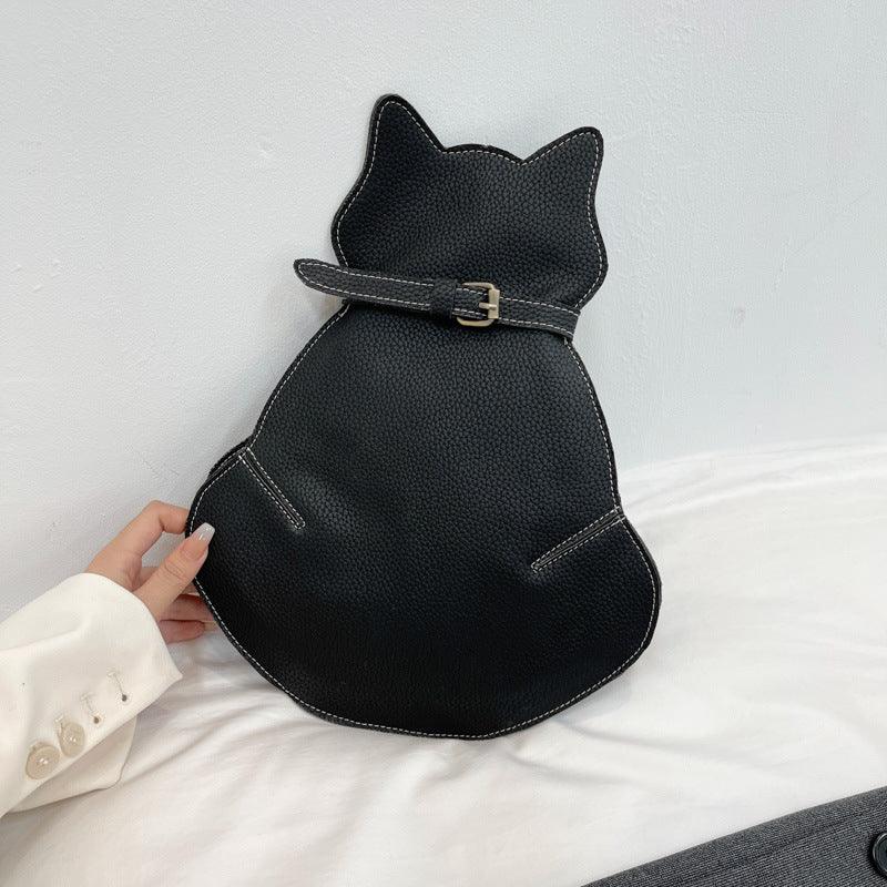 Kitten-Shaped Crossbody Bag