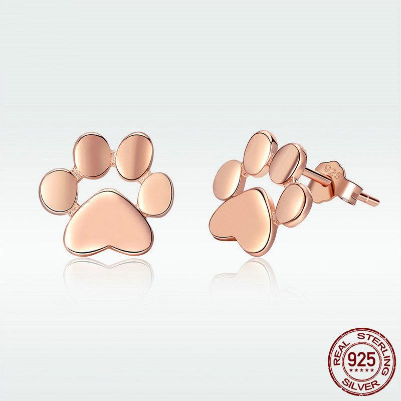 Sterling Silver Ear Studs - Furriender